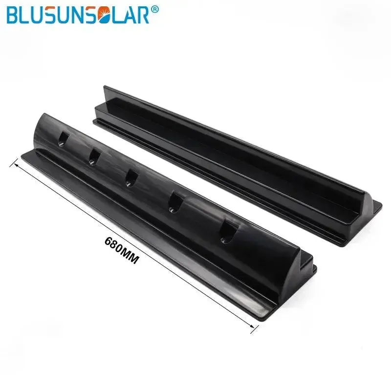 1 set Strongly Solid ABS Bracket 66cm longer Side Solar Panel Mount Bracket for Caravan Motor home RV