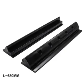 1 set Strongly Solid ABS Bracket 66cm longer Side Solar Panel Mount Bracket for Caravan Motor home RV