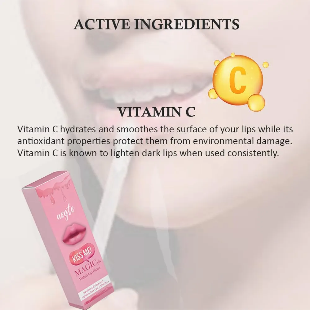 Aegte Kiss Magic pH Tinted Lip Gloss with SPF 25  