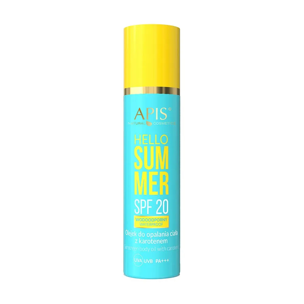APIS Hello Summer - Sunscreen Body Oil with carotene SPF20 150ml