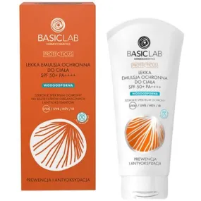 BasicLab Light Protective Body Emulsion SPF50  PA     100ml