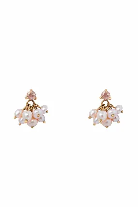 Blush Pearl Cloudburst Earrings