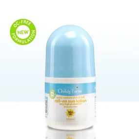Childs Farm 50  SPF roll-on sun lotion fragrance-free
