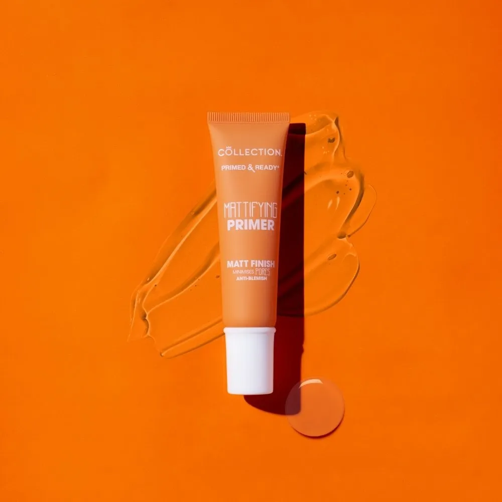 Collection Cosmetics Primed & Ready Anti-Blemish & Pore Minimising Mattifying Primer 20ml