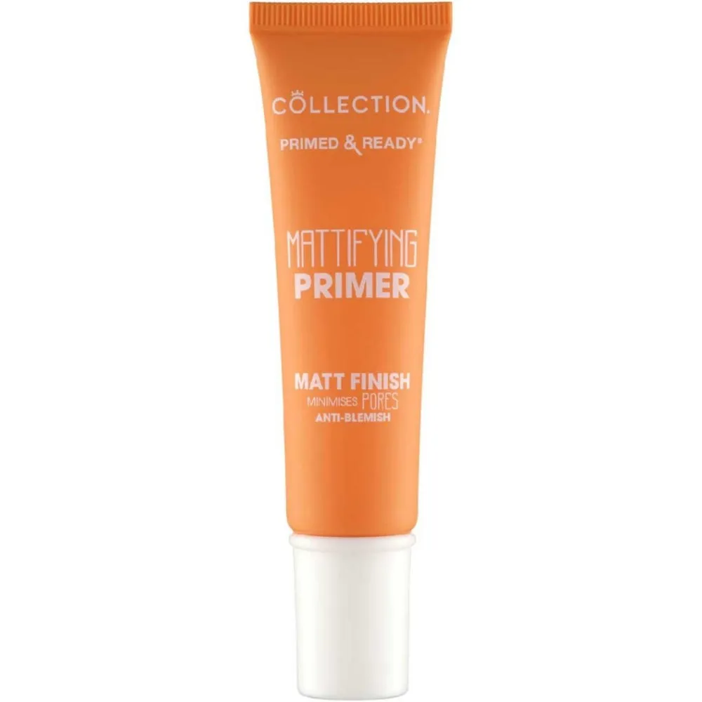 Collection Cosmetics Primed & Ready Anti-Blemish & Pore Minimising Mattifying Primer 20ml