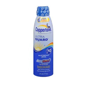Coppertone Ultraguard Continuous Spray Sunscreen Spf 70 Plus 6 oz By Coppertone