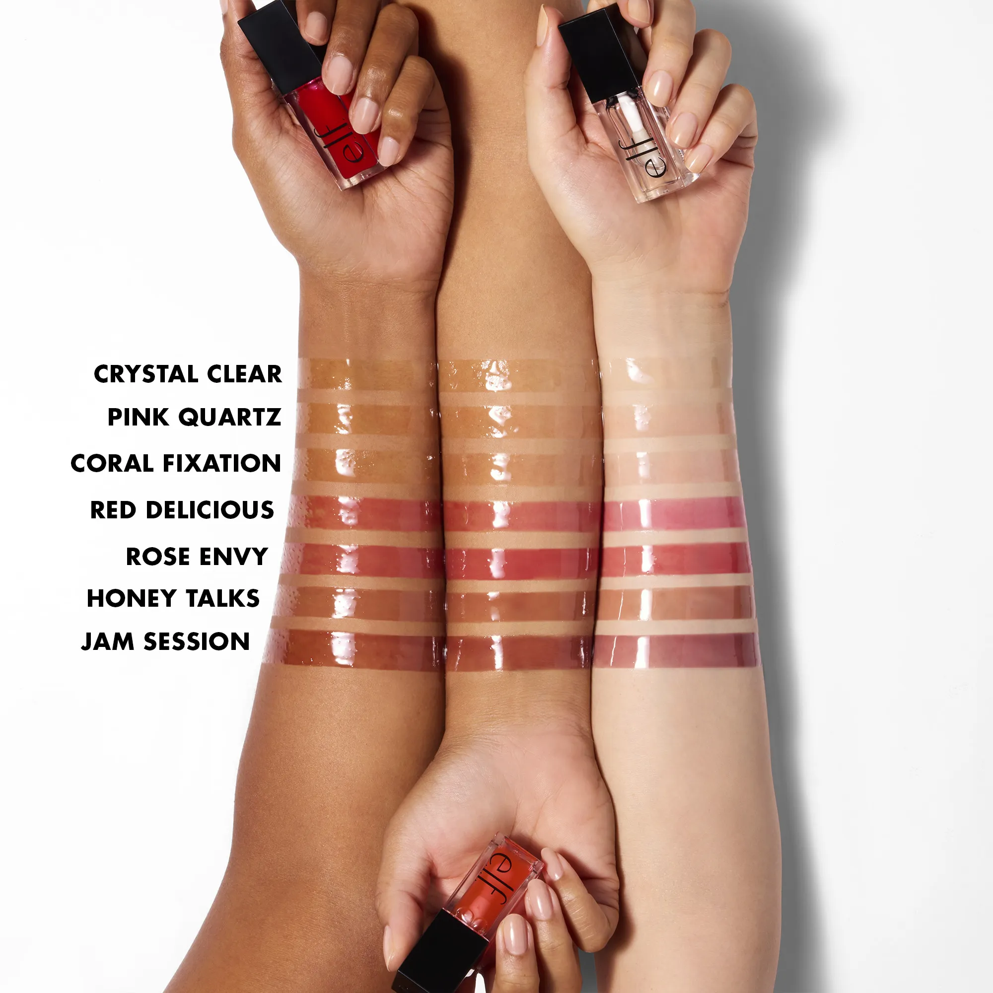 E.L.F Glow Reviver Lip Oil Rose Envy