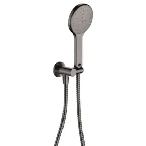 Fienza Kaya Hand Shower Round Plate Gun Metal
