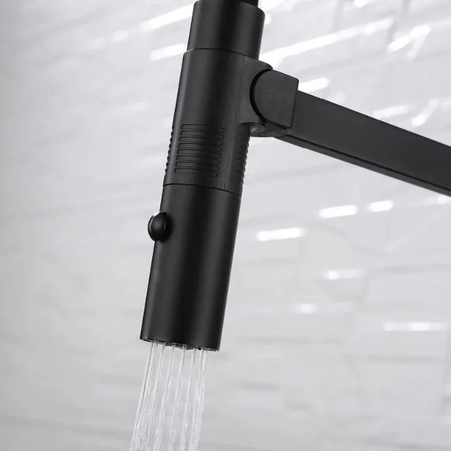 Fienza Kaya Pull Down Sink Mixer Gun Metal