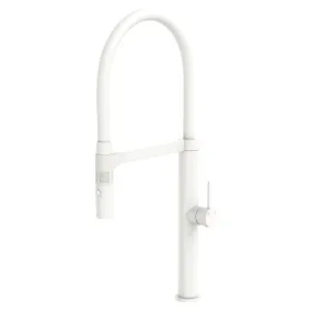 Fienza Kaya Pull Down Sink Mixer Matte White
