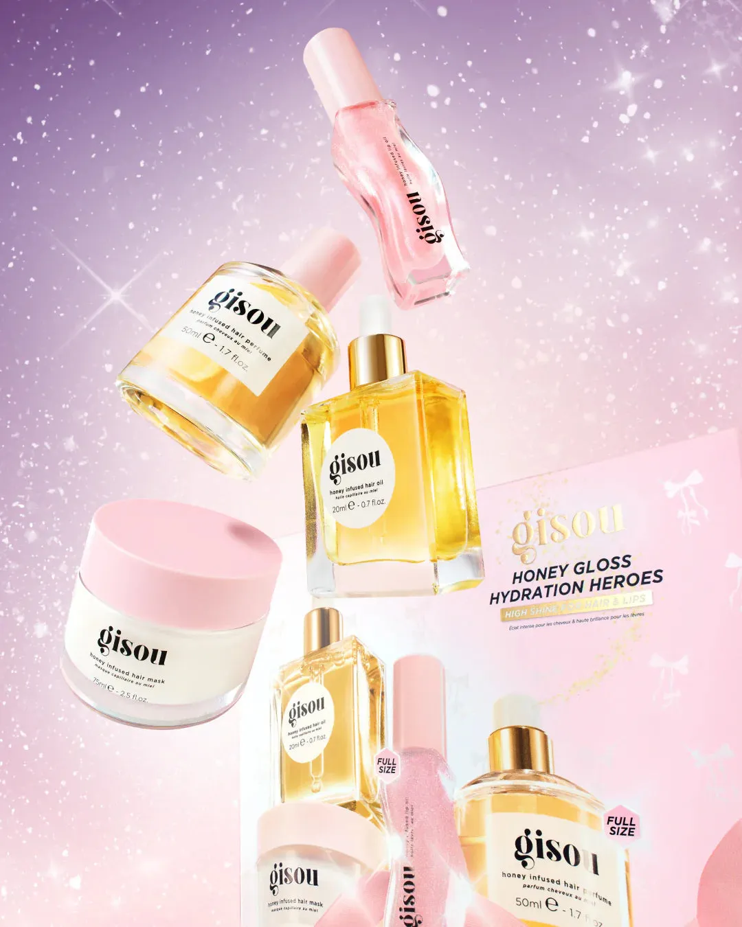 Gisou - Honey Gloss Hydration Heroes Gift Set