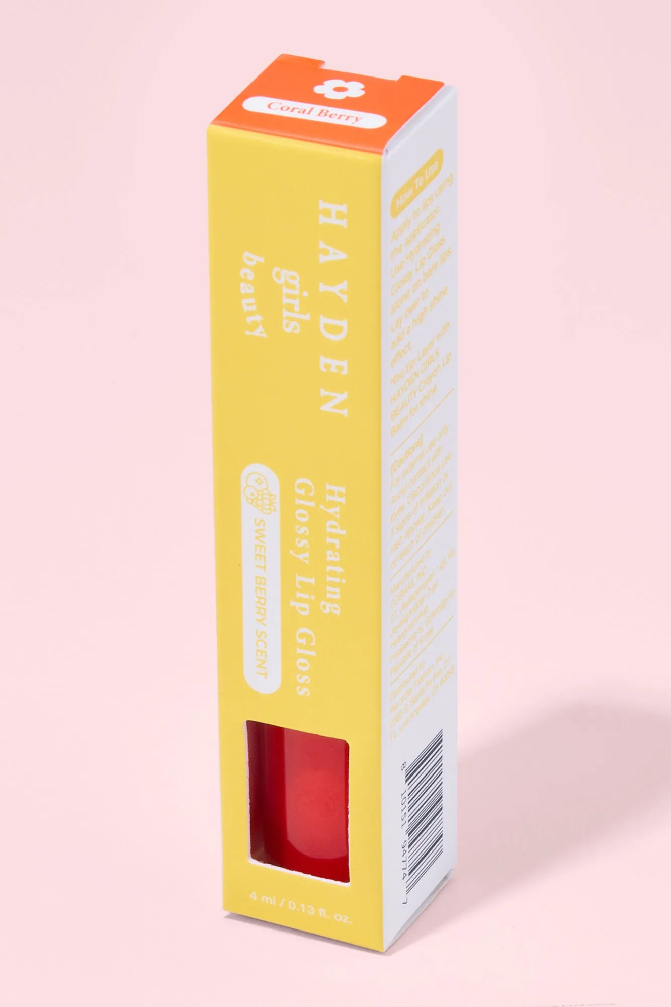 Hayden Girls Beauty Hydrating Glossy Lip Gloss