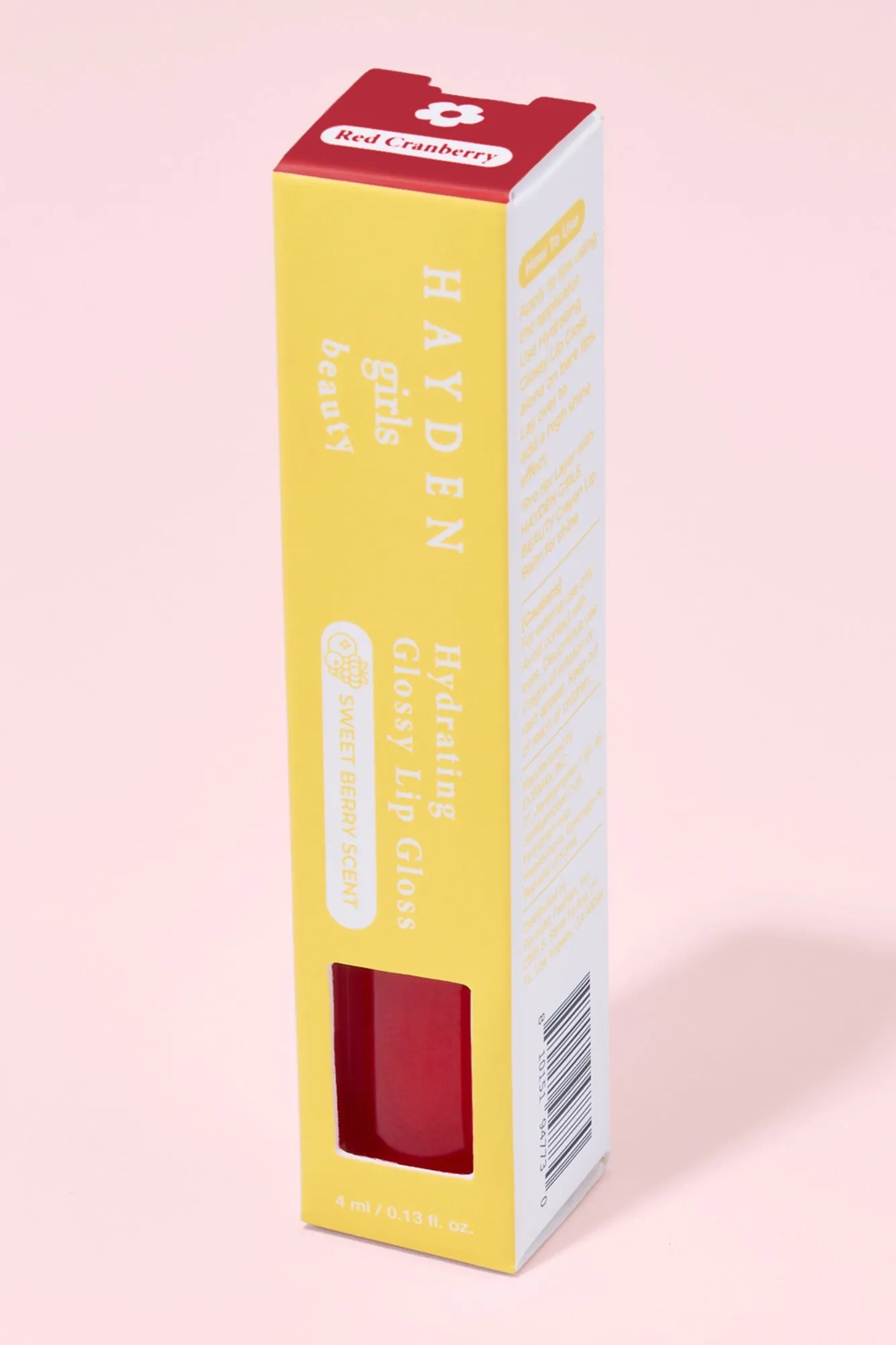 Hayden Girls Beauty Hydrating Glossy Lip Gloss