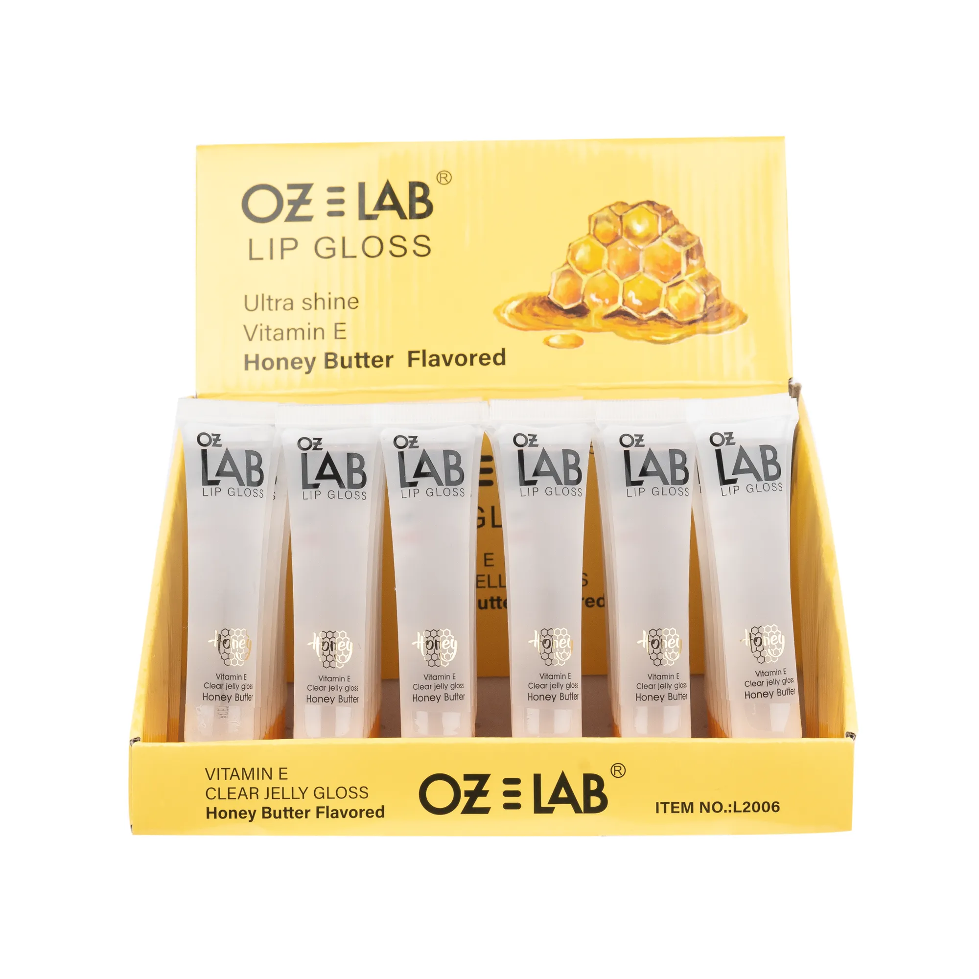 Honey Butter Lip Gloss Clear