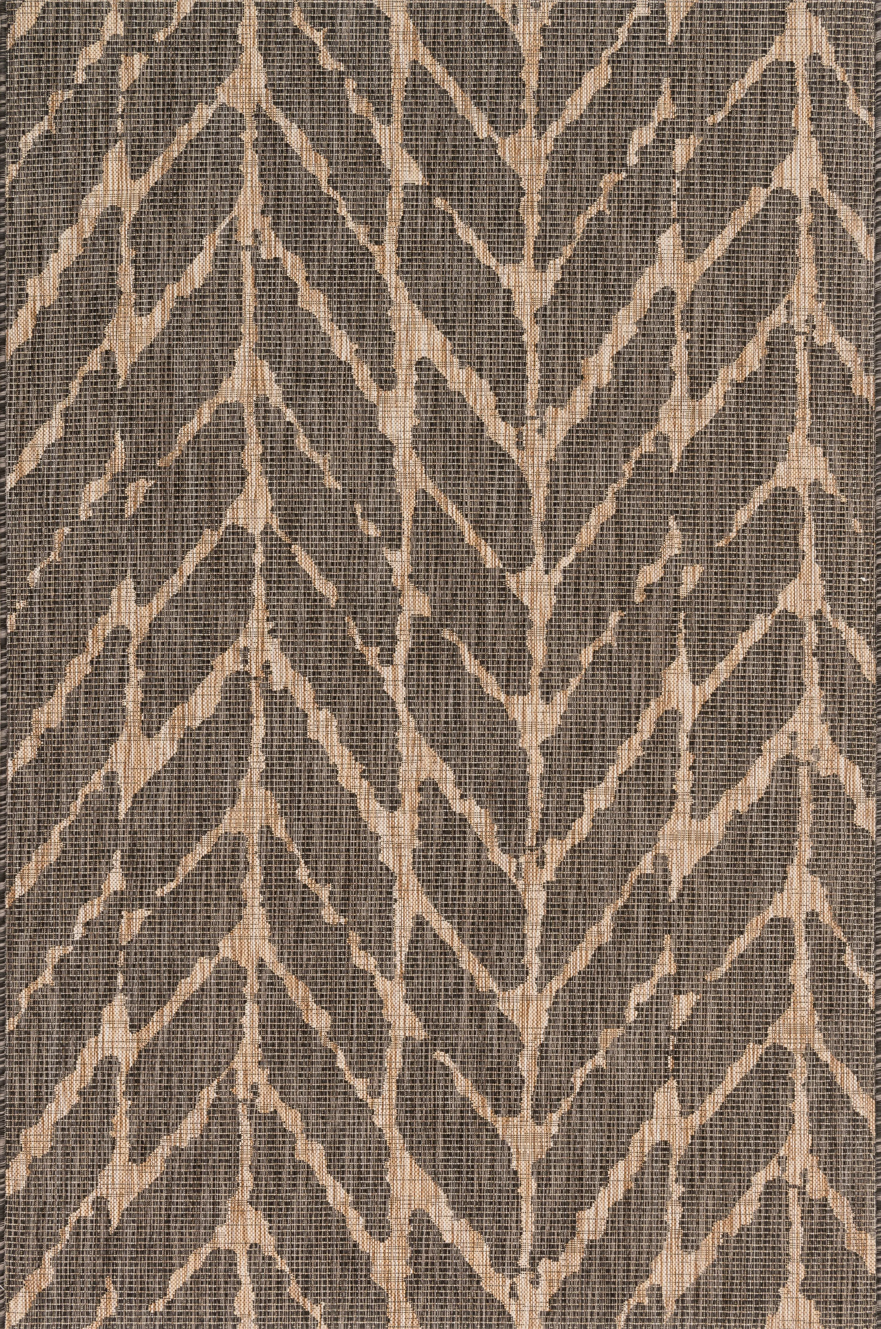 Isle Rug in Charcoal & Mocha