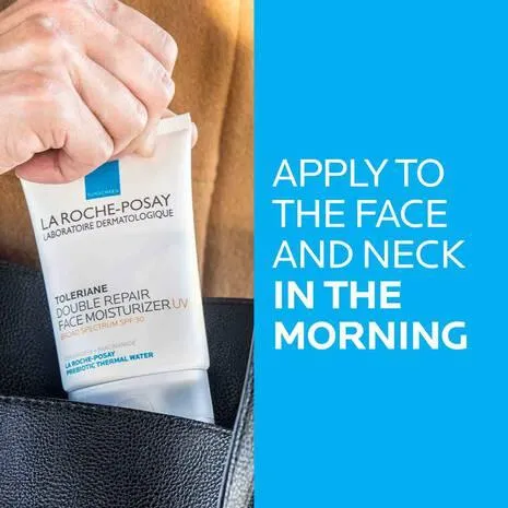 LA ROCHE POSAY- TOLERIANE DOUBLE REPAIR FACE MOISTURIZER WITH - SPF 30