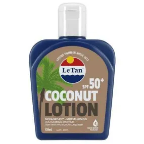 Le Tan - Coconut Lotion SPF50  125ML (5612)