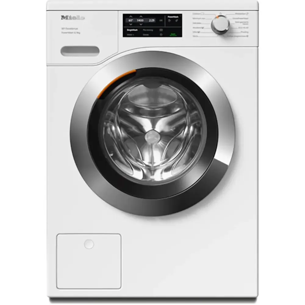 Miele WEG365 Freestanding Washing Machine, 9kg Load, 1400rpm Spin, White