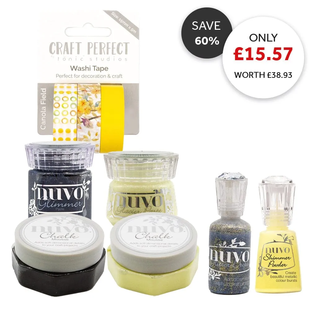 Mixed Nuvo Embellishments - Bumblebee Collection