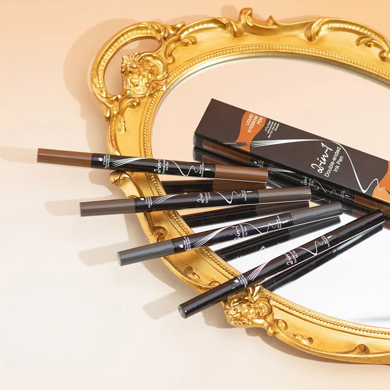 New Forked Dual-ended Liquid Eyebrow Pencil