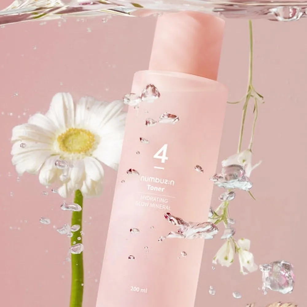 numbuzin No. 4 Hydrating Glow Mineral Toner 200ml