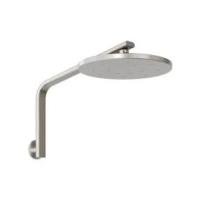 Phoenix Tapware Oxley High-Rise Shower Arm & Rose Brushed Nickel