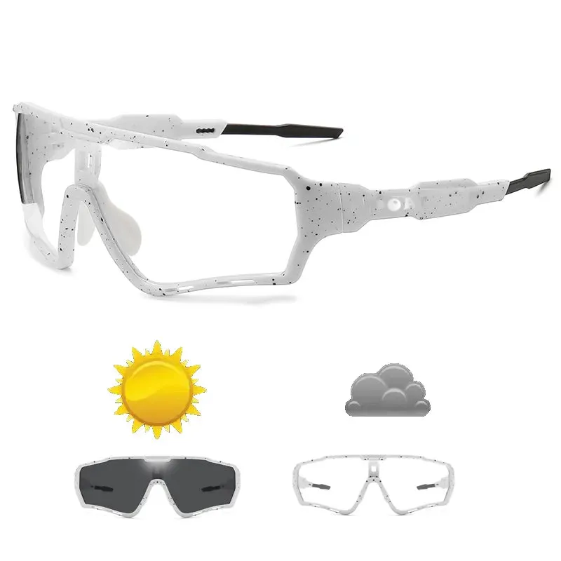 POAT Brand New Style Photochromic Sunglasses Sports Men Women MTB Bike Bicycle Eyewear Cycling Fishing Running Glasses