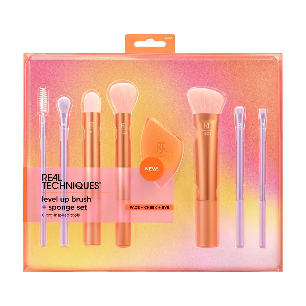 Real Techniques Level Up Brush   Sponge Set