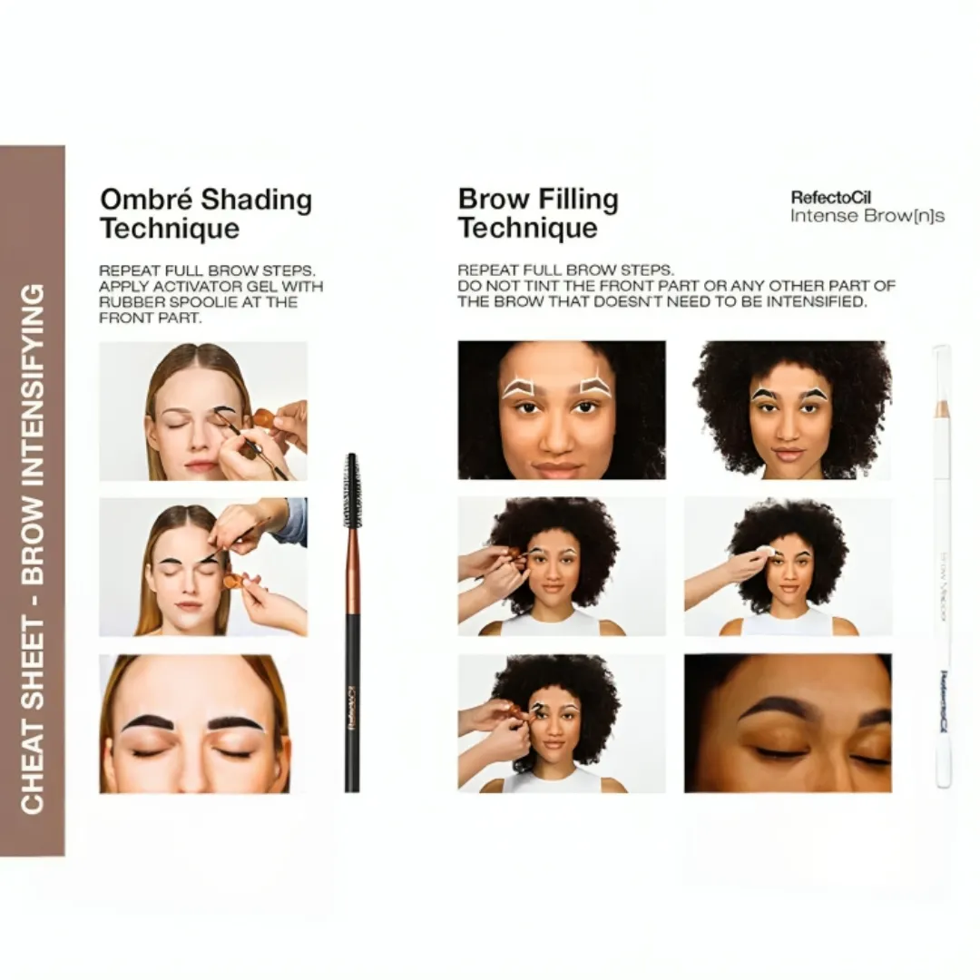 RefectoCil Intense Brow(n)s Base Gel - Deep Brown