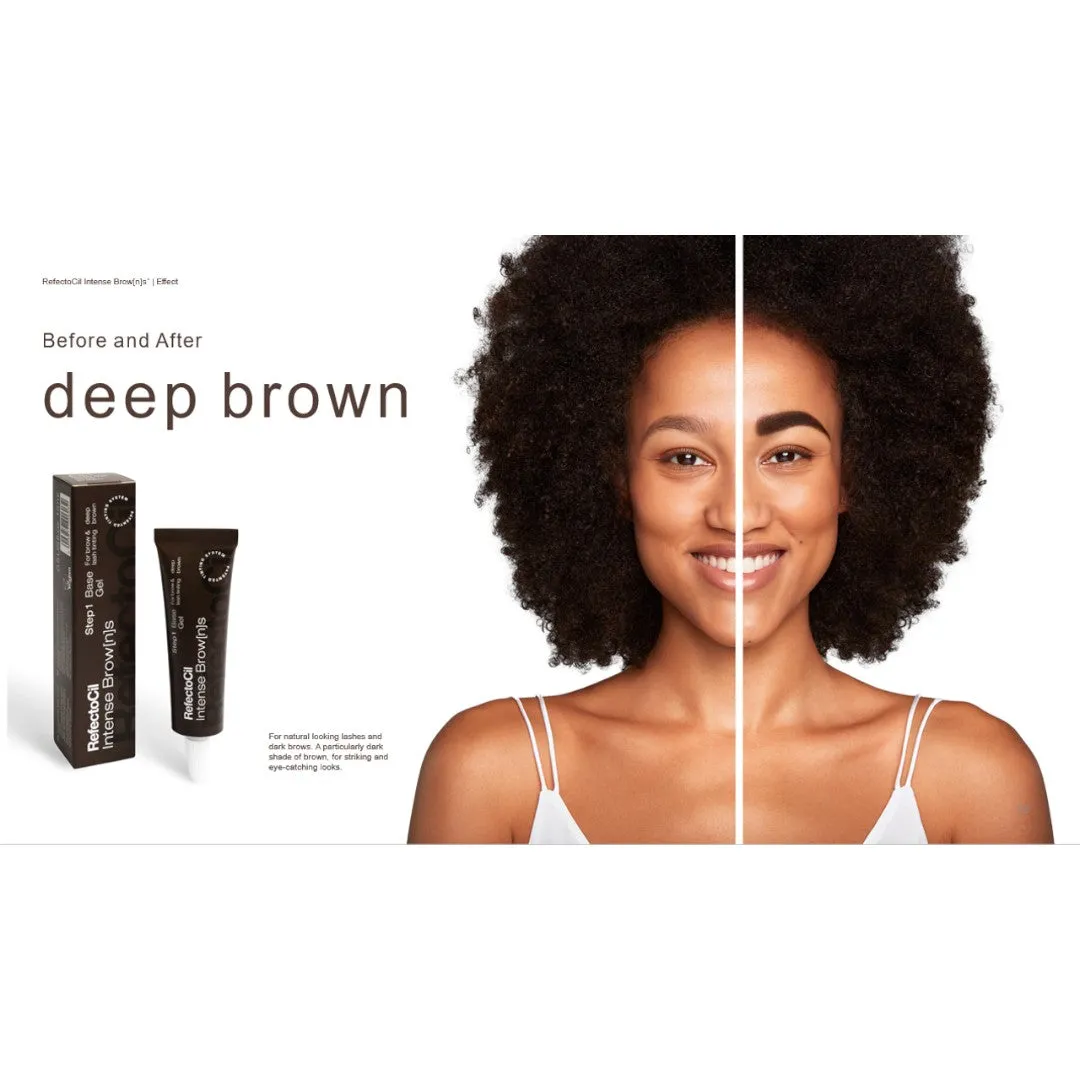 RefectoCil Intense Brow(n)s Base Gel - Deep Brown