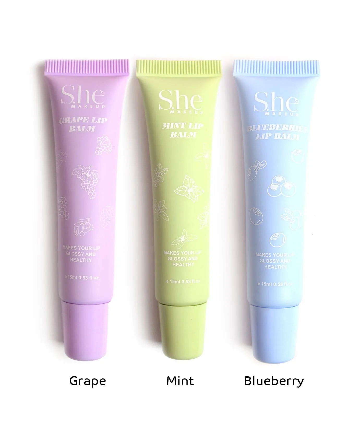 S.he Pastel Lip Balm