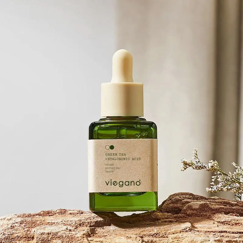 [Viegano] Green Tea   Hyaluronic Acid Vegan Hydrating Serum 35ml