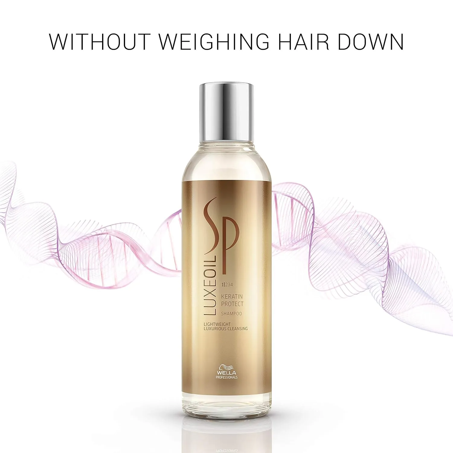 Wella Sp Luxeoil Keratin Protect Shampoo, 200Ml